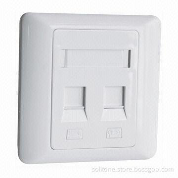 86 Type Dual Port Face Plate with Best Price